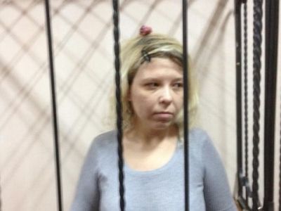 Активистка Дарья Полюдова. Фото: twitter.com