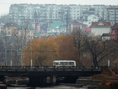 Мост через реку Воронеж в Липецке. Фото: Евгений Одиноков / РИА Новости