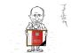 Путин и Конституция. Рисунок: Андрей Петренко