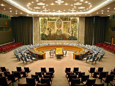 Зал заседаний Совета безопасности ООН. Фото: zn.ua