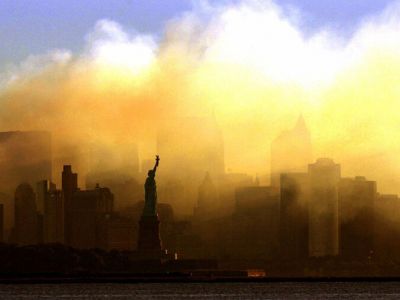 Нью-Йорк после терактов 11.09.2001. Фото: Hvylya.net