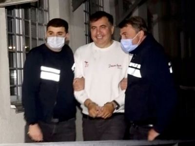 Задержание Михаила Саакашвили. Фото: Reuters