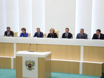 518-е пленарное заседание Совета Федерации. Фото: СенатИнформ/ Пресс-служба СФ
