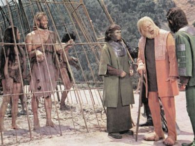 Кадр из кинофильма "Планета обезьян" (1968): www.britannica.com