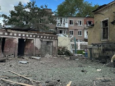 На месте взрыва в Таганроге. Фото: пресс-служба правительства Ростовской области