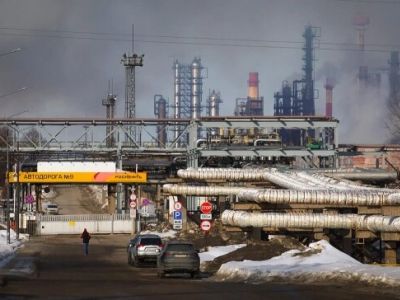 Обстановка у Рязанского нефтеперерабатывающего завода, где произошел пожар. Фото: Александр Рюмин / ТАСС